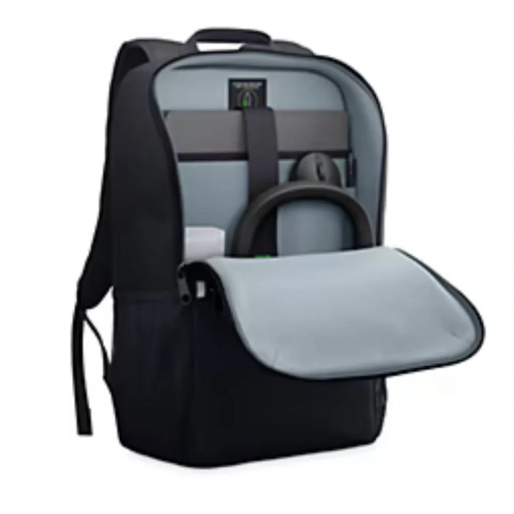 DELL Black Water-resistant Durable Adjustable Lightweight Laptop Backpack NWT